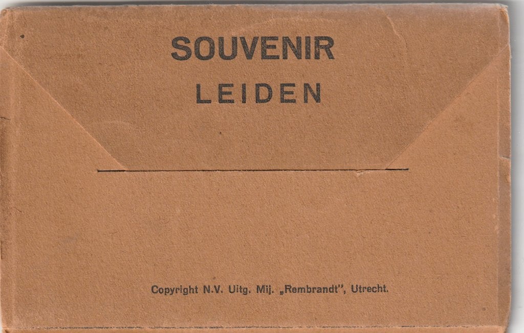 Postkaart Leiden, Verzenden, Voor 1920, Zuid-Holland