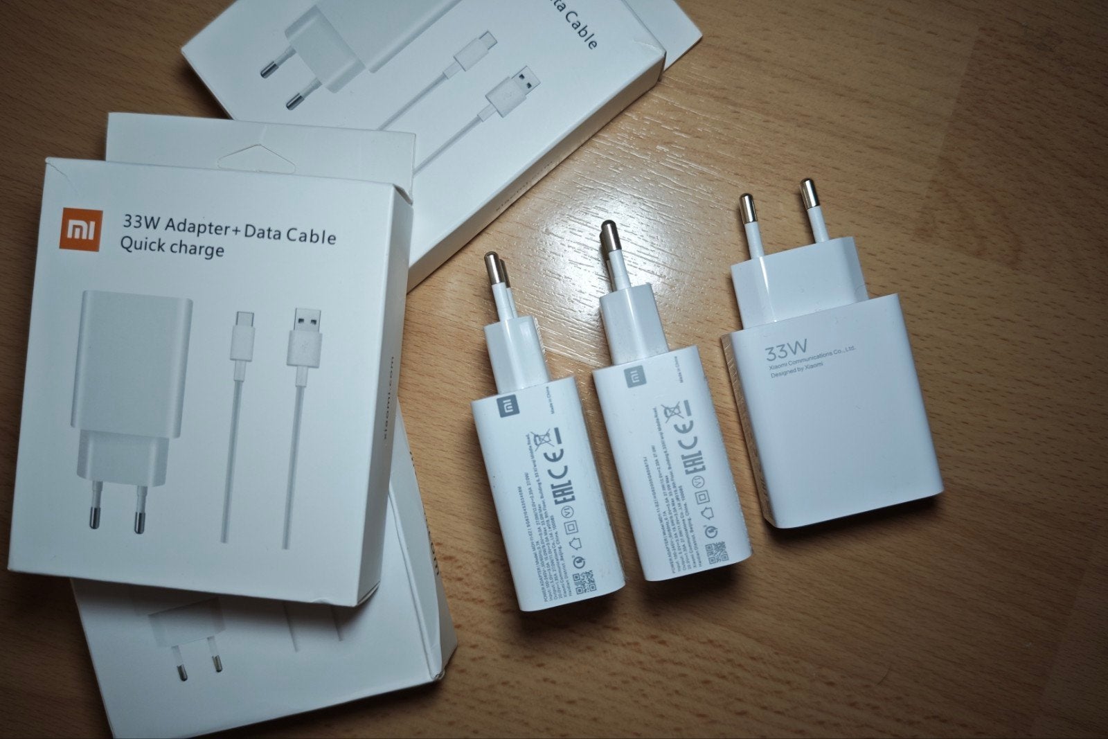 Xiaomi Mi 33W USB Quick Chargers 3 stuks, Ophalen of Verzenden, Zo goed als nieuw, Xiaomi, Snellader