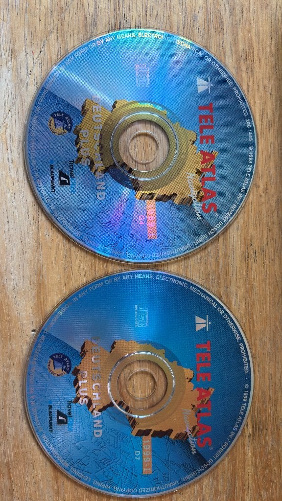 Navigatie cd’s Lancia Kappa of Mercedes, Ophalen of Verzenden, Gebruikt