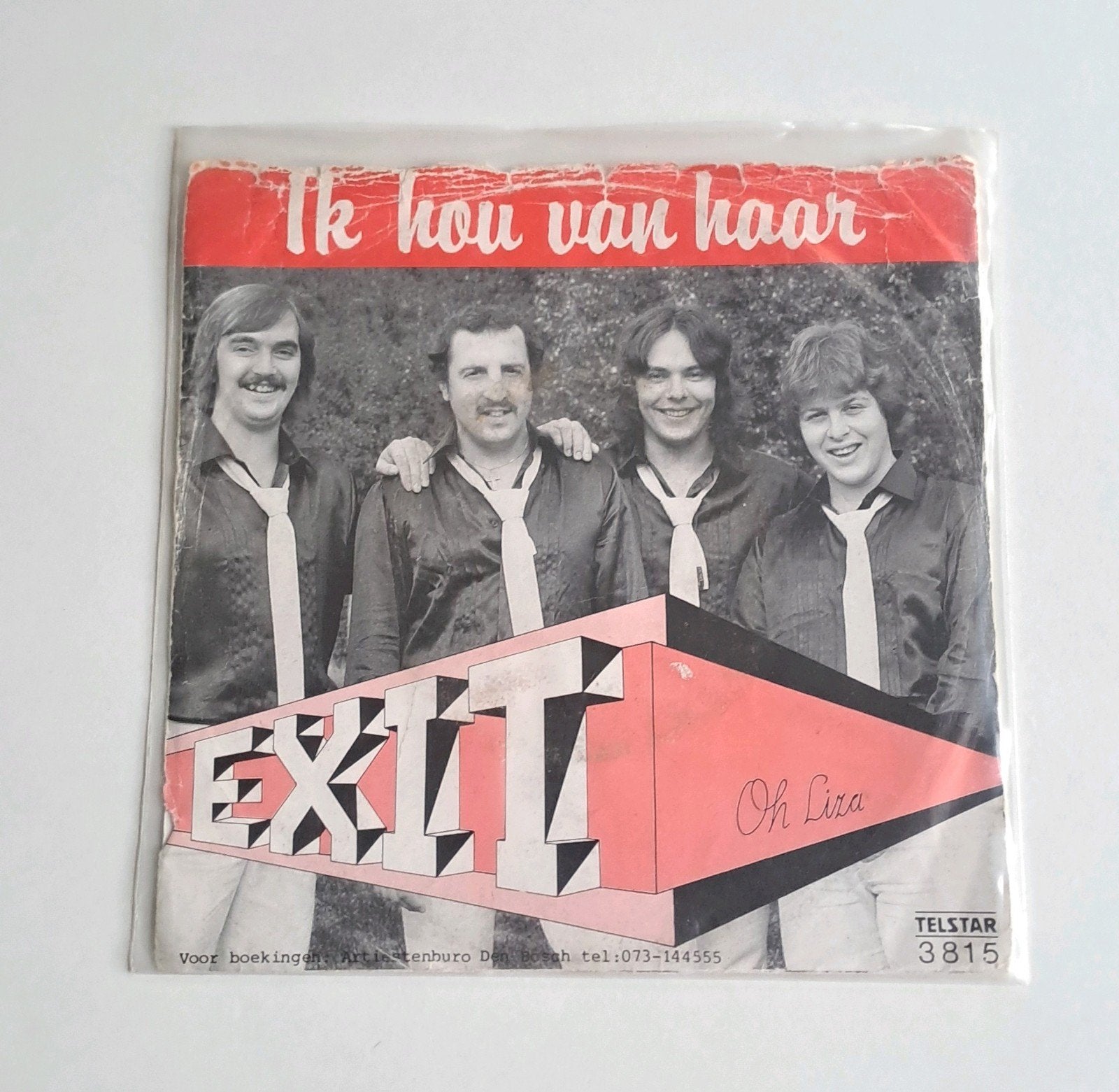 Exit - Ik Hou Van Haar / Oh Liza, Gebruikt, Originele persing, 7 inch, Ophalen of Verzenden