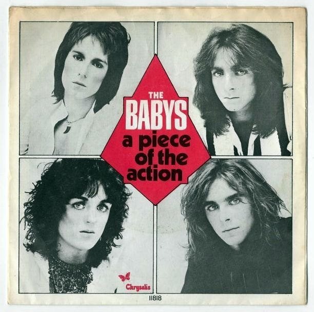 the Babys: a piece of the action., Ophalen of Verzenden, Gebruikt, Pop