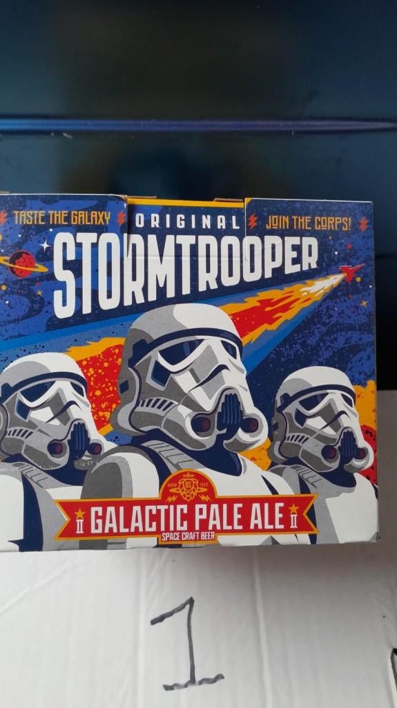 star wars stormtrooper beer, glas en onderzetters, Verzamelen, Star Wars, Ophalen of Verzenden, Nieuw, Actiefiguurtje