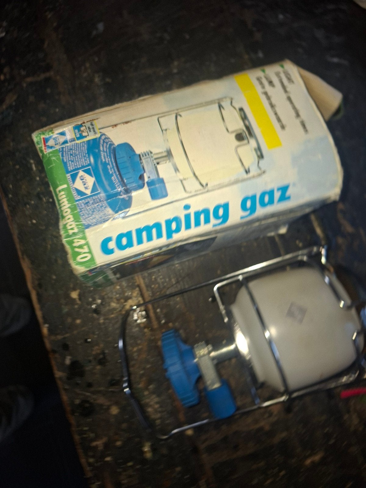 Gaslamp Lumogaz 470, Ophalen of Verzenden, Gebruikt