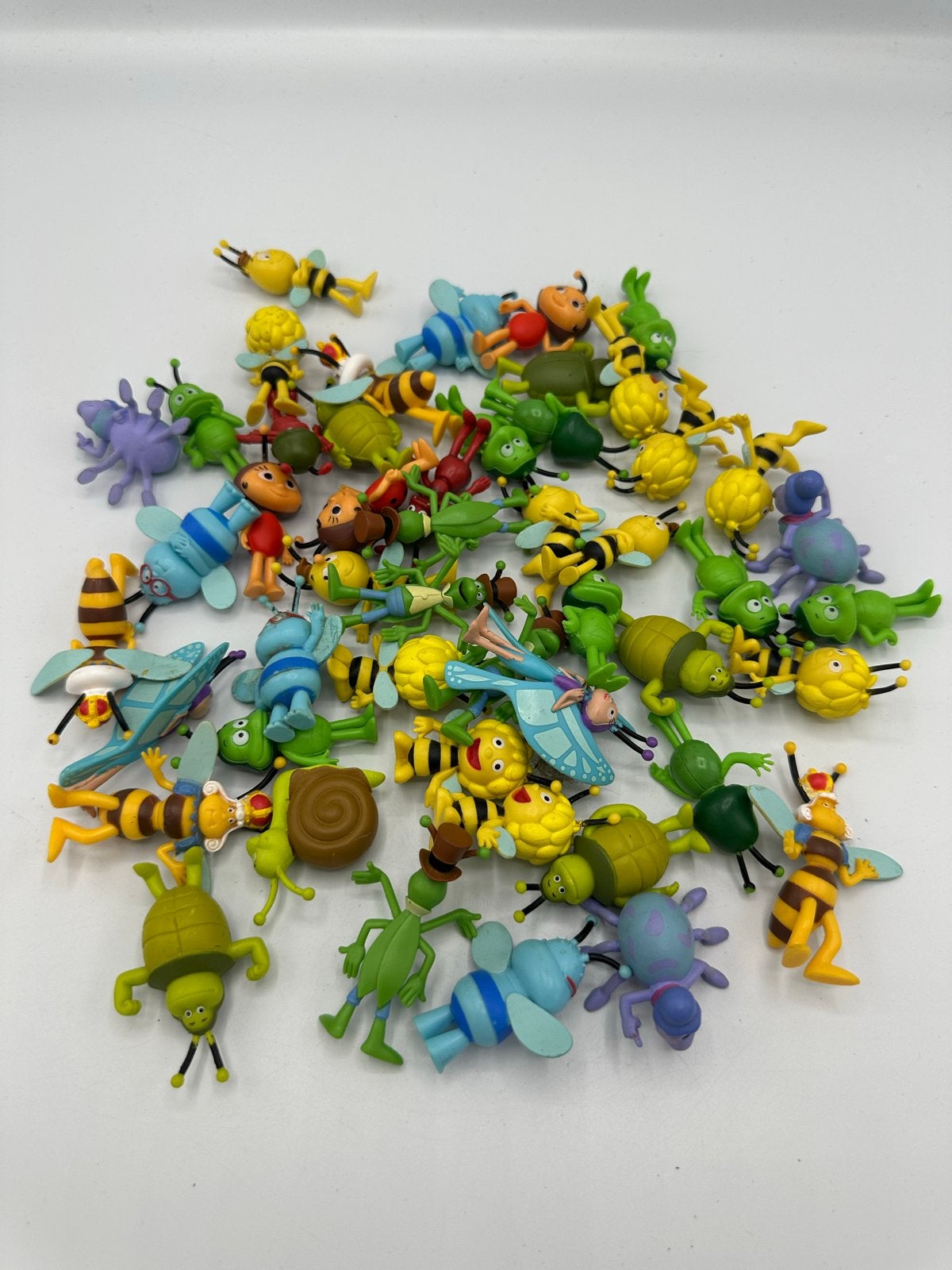 Grote verzameling Maya de Bij figuren - emte spaaractie, Verzamelen, Supermarktacties, Albert Heijn, Ophalen of Verzenden