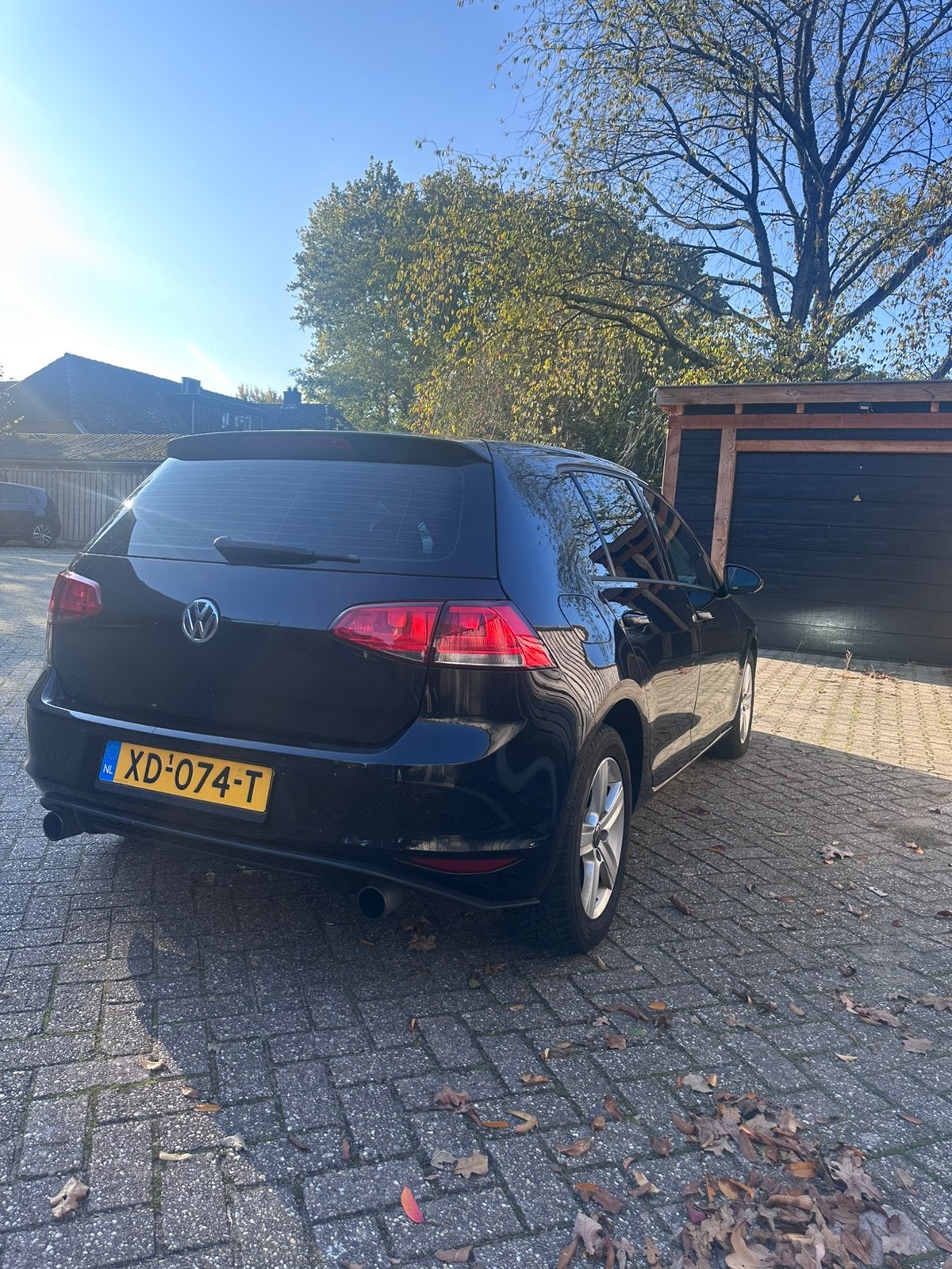 Vw golf 7 gti uitlaat/demper met diffuser orgineel, Auto-onderdelen, Ophalen of Verzenden