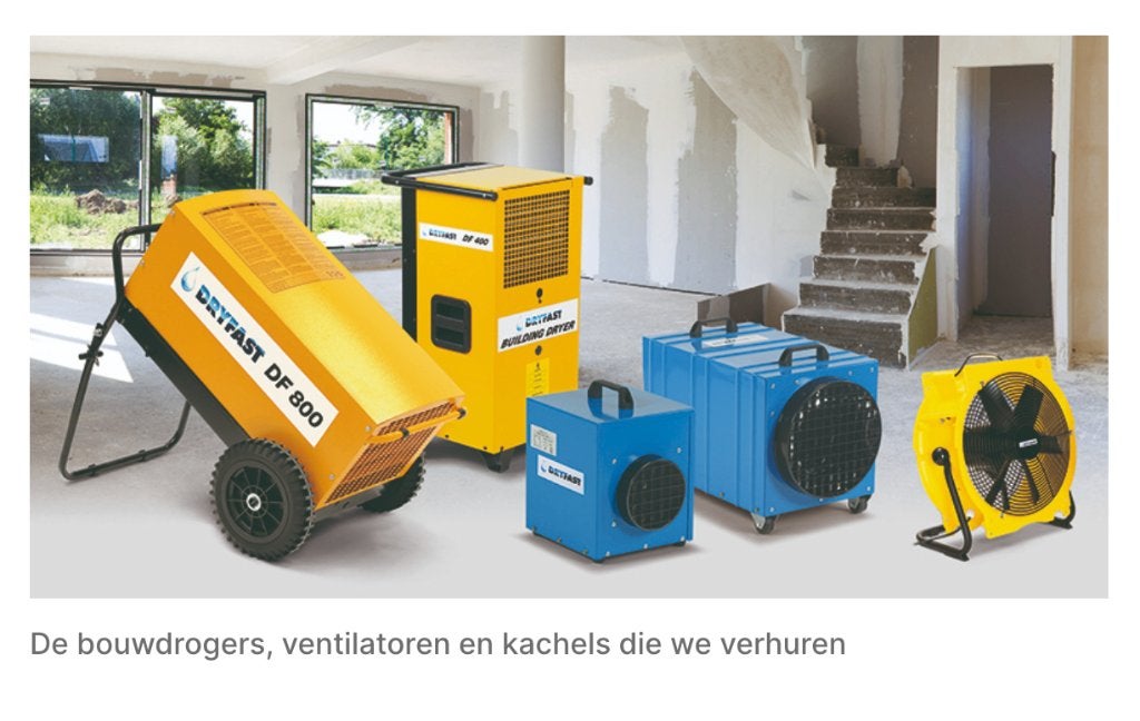 Bouwdrogers Zuid-Limburg, Ophalen of Verzenden, Zo goed als nieuw, Ventilator