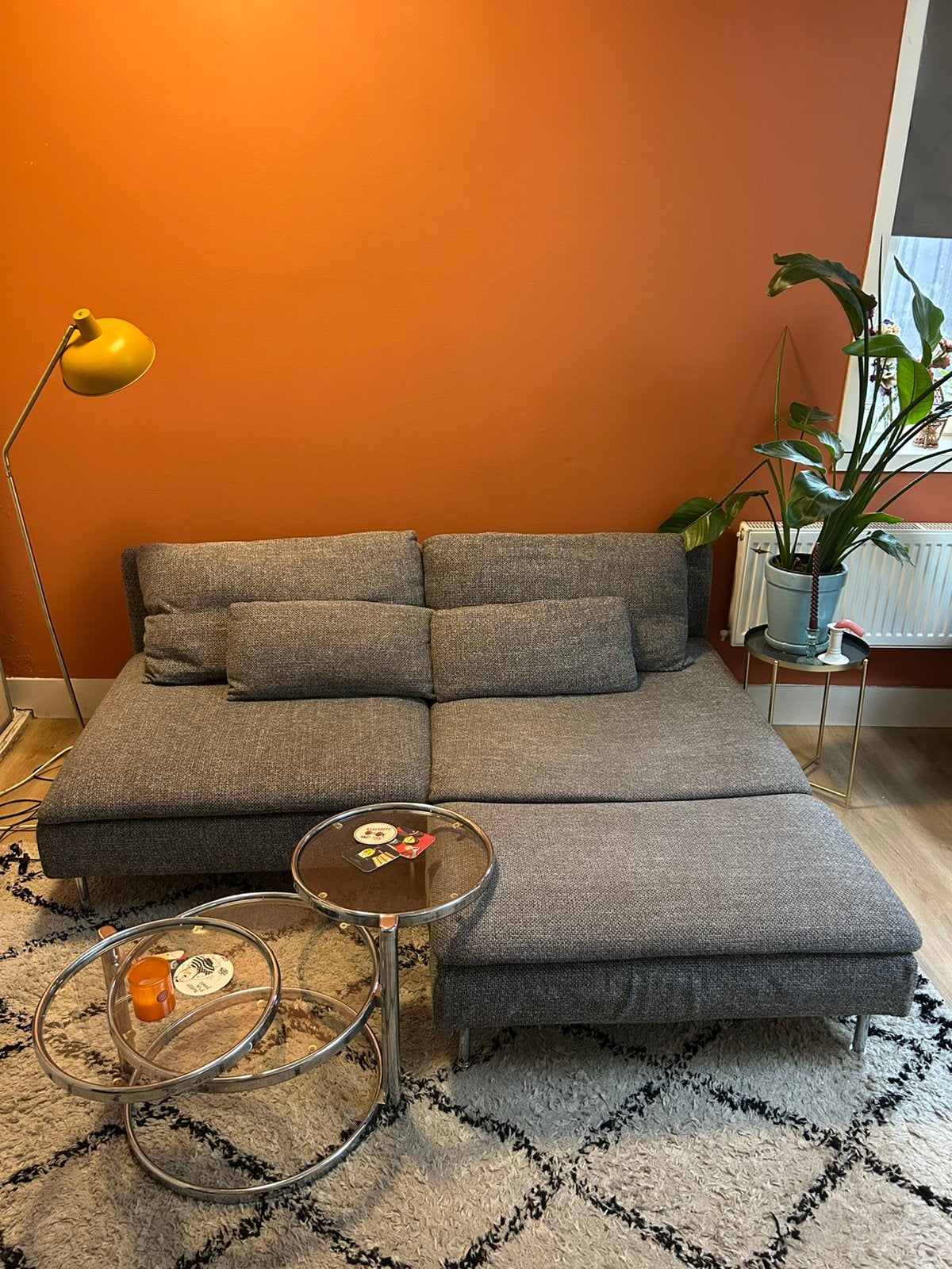 Söderhamn IKEA bank, Huis en Inrichting, Ophalen, 150 tot 200 cm, Tweepersoons, Zo goed als nieuw
