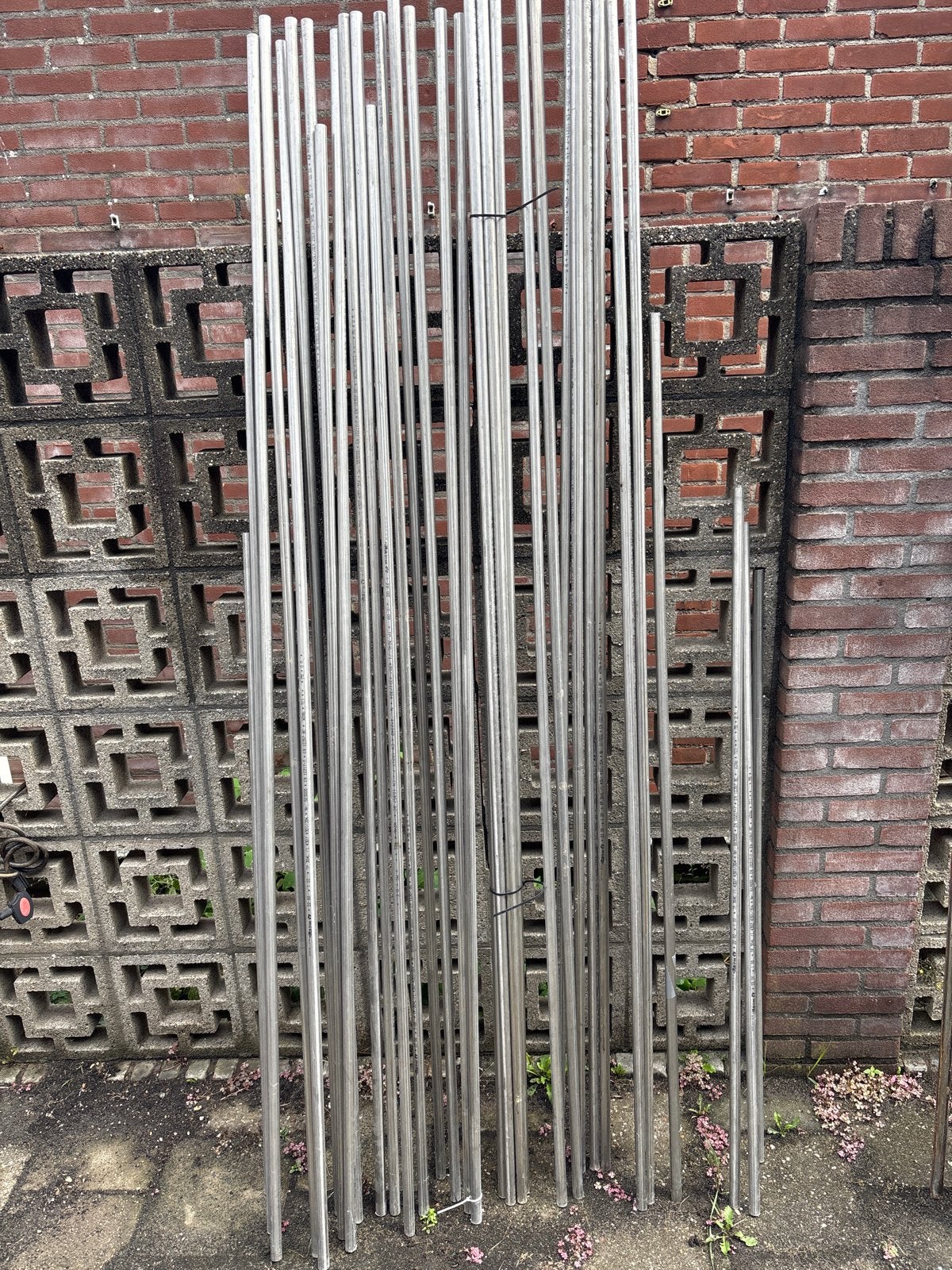Roestvrijstalen buizen (RVS) - Diverse lengtes, Doe-het-zelf en Verbouw, Metalen, Ophalen, Gebruikt, Overige metalen