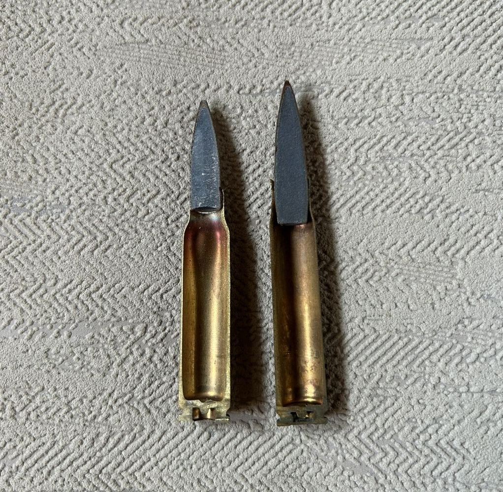 wo2 - Duitse k98 mauser en Franse MAS - Doorsnede - LEEG, Ophalen of Verzenden, Duitsland, Hulzen of Bodemvondsten