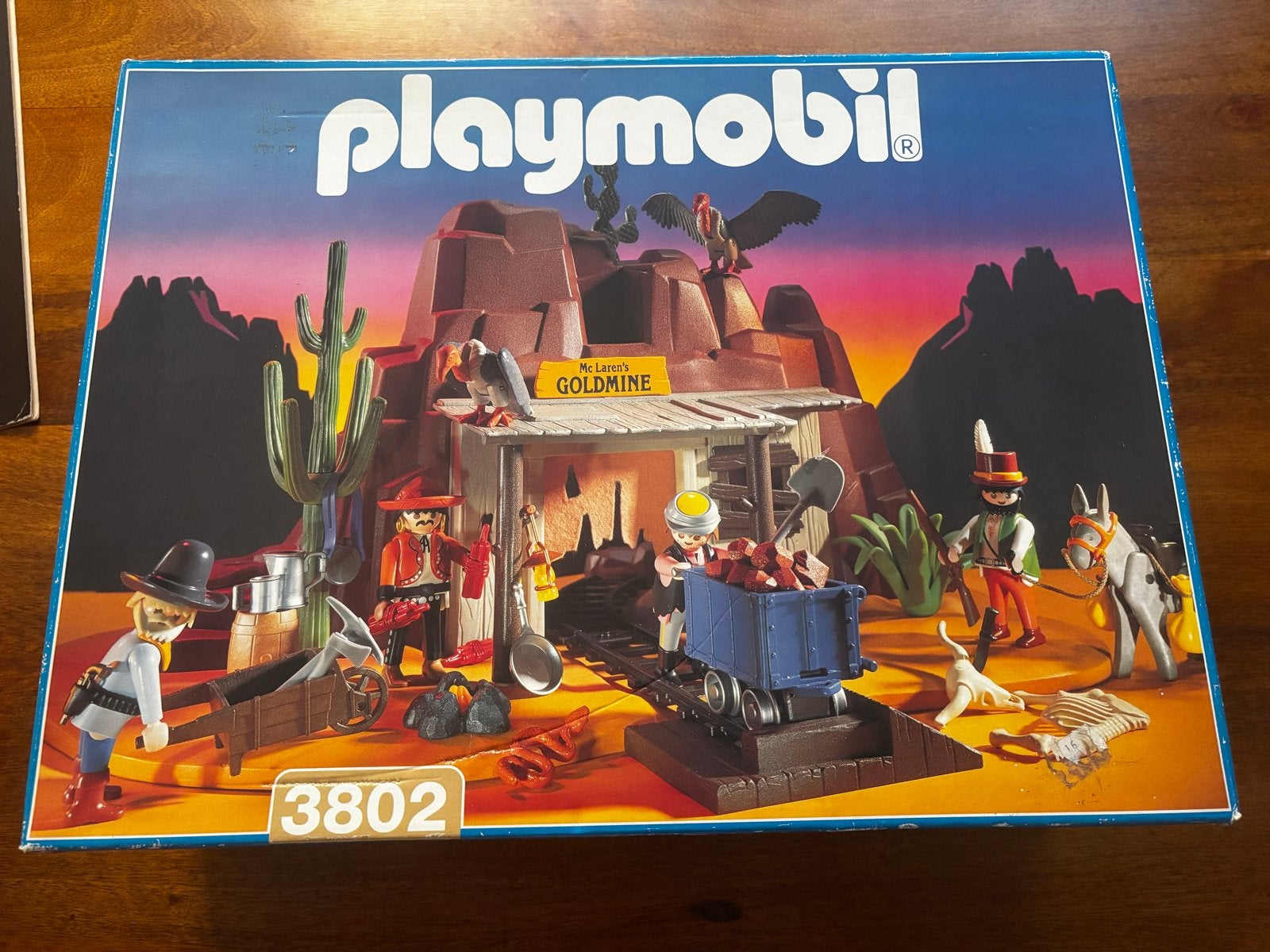 Playmobil Western Mc Laren’s Goldmine 3802, en 3816 + meer, Gebruikt, Gebouw, Complete set, Historisch