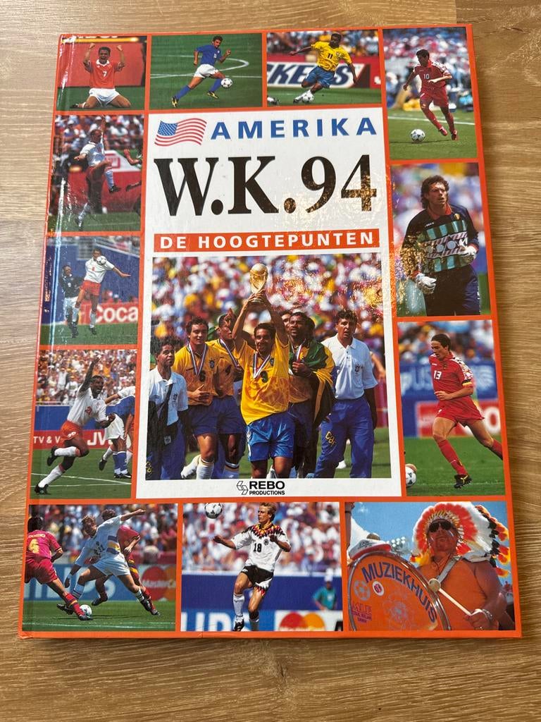 Amerika W.K. 94 De Hoogtepunten - Voetbal Boek, Boeken, Sportboeken, Zo goed als nieuw, Balsport, Ophalen of Verzenden