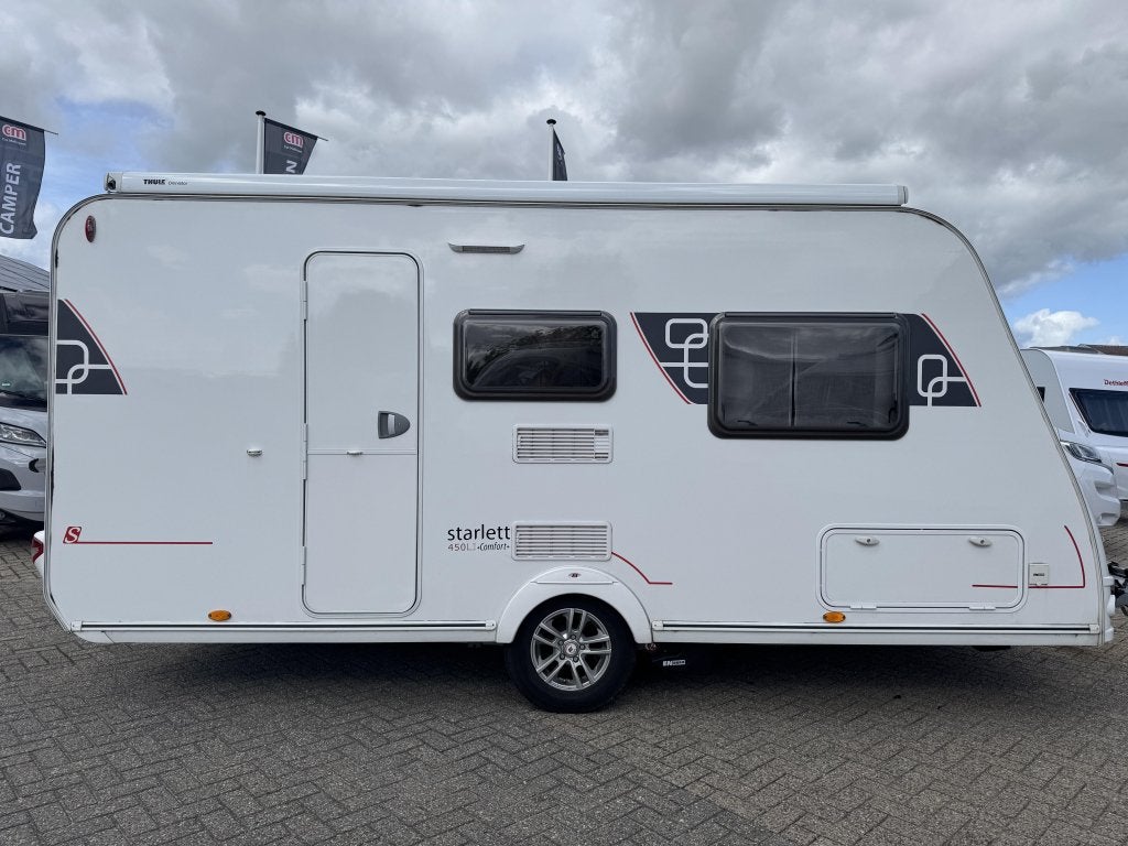 Sterckeman Starlett Comfort 450 LJ VERKOCHT, Sterckeman, Bedrijf, Treinzit, 2 aparte bedden
