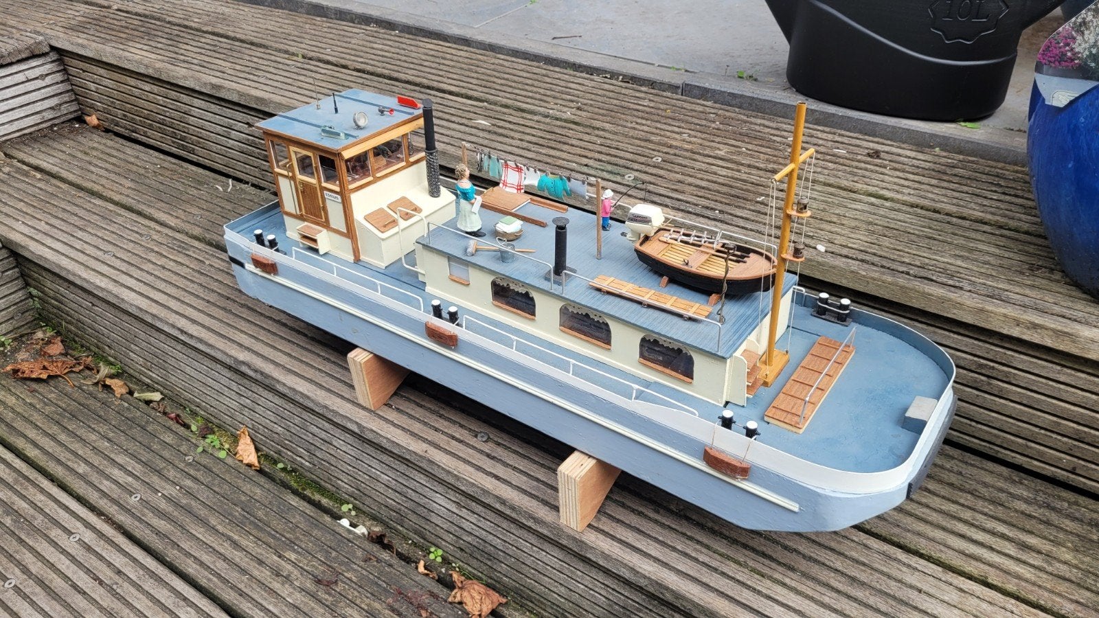 woonschip rc 70x22 cm, Ophalen