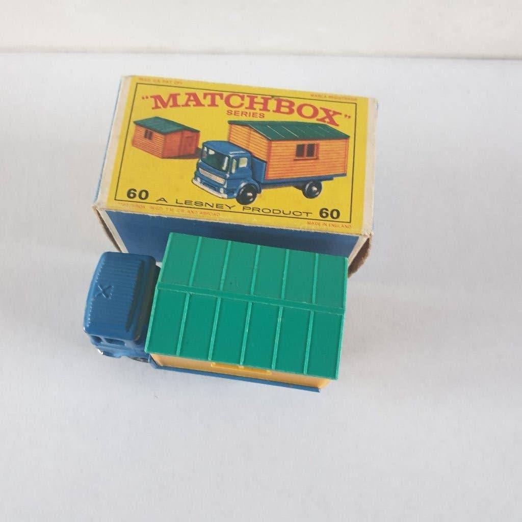 Matchbox Lesney # 60 B Site hut truck in E box, Hobby en Vrije tijd, Verzenden, Gebruikt, Bus of Vrachtwagen
