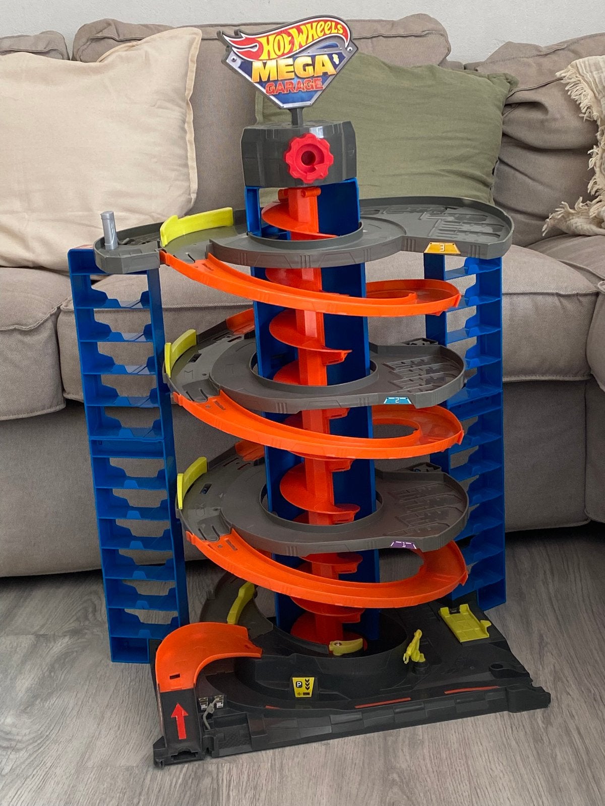 Hotweels garage, Ophalen, Gebruikt, Handmatig, Hot Wheels