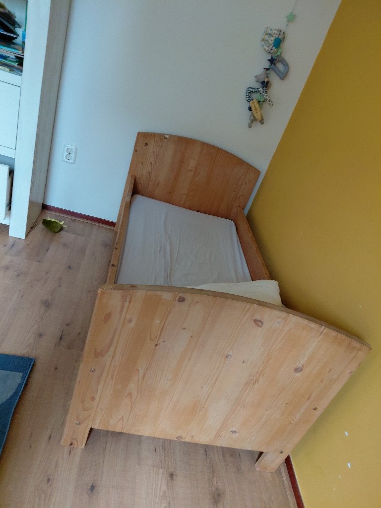 Gratis kinderbed, Gebruikt, 70 tot 85 cm, 140 tot 160 cm, Ophalen