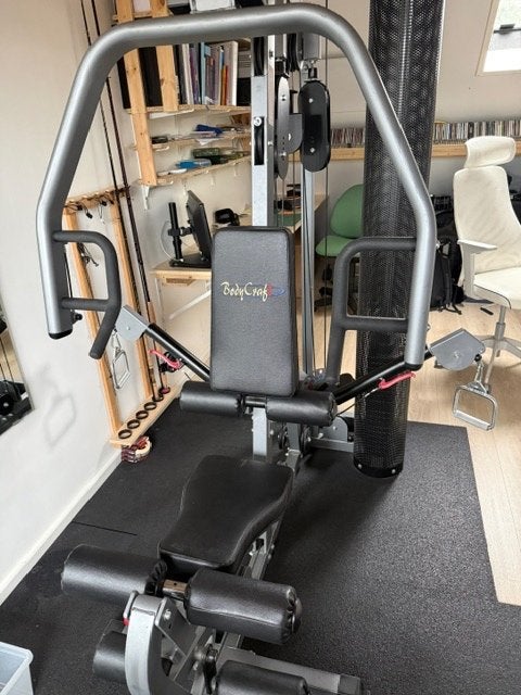 Complete HomeGym inclusief - BodyCraft krachtstation en meer, Ophalen, Overige materialen, Gebruikt, Krachtstation