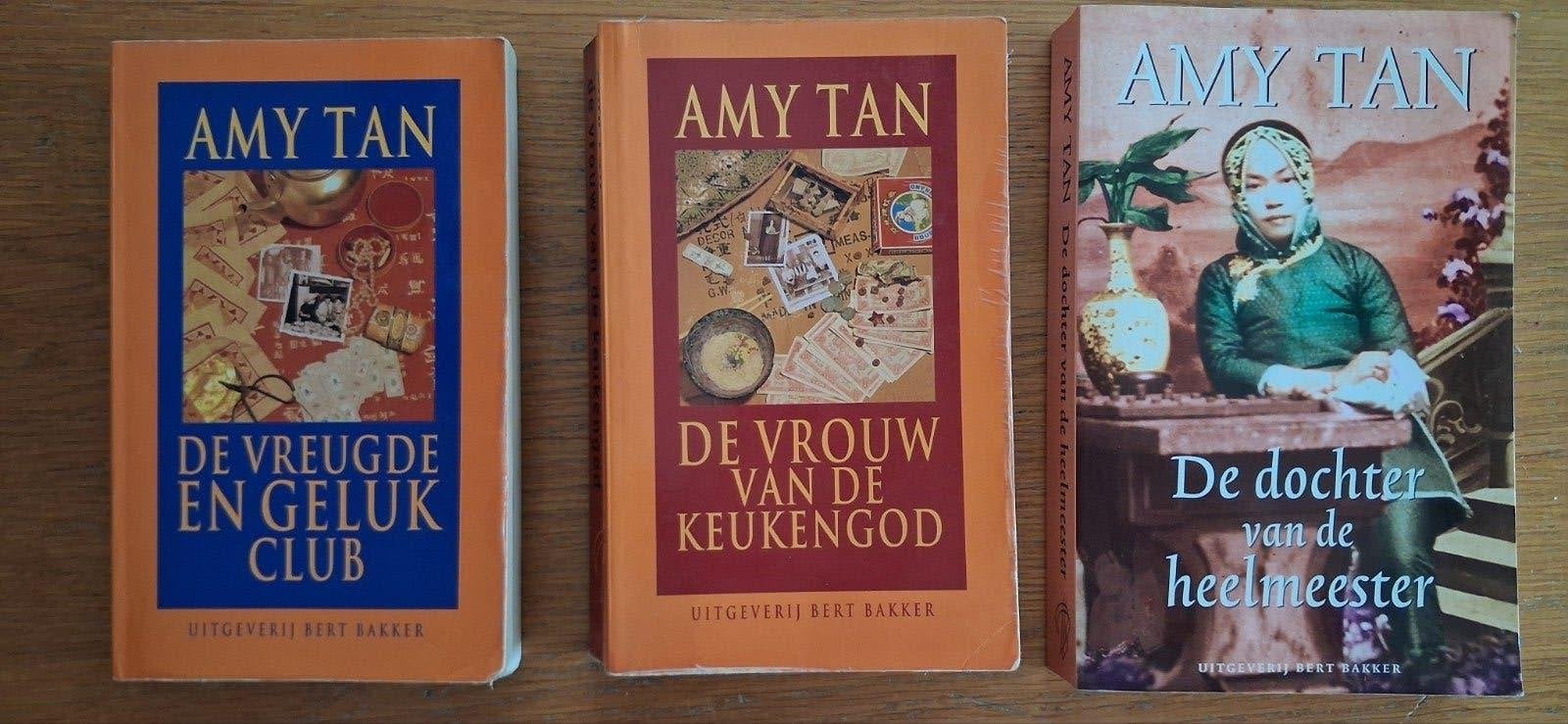 Amy Tan Boeken: 3 Romans in het Nederlands samen 7.50, Ophalen of Verzenden, Gelezen, Amy Tan, Europa overig