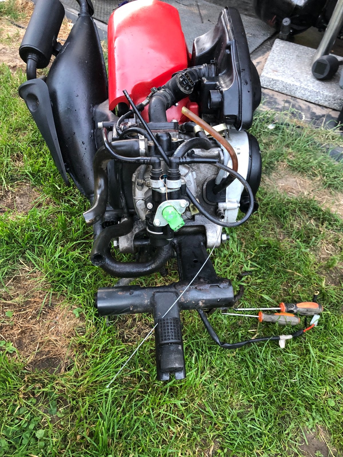 Gilera Runner injectie blok - Origineel en goed werkend, Ophalen of Verzenden, Gebruikt, Blok, Piaggio