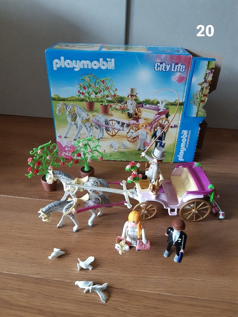 Playmobil 9427 City Life Huwelijkskoets, Complete set, Overige typen, Ophalen of Verzenden, Zo goed als nieuw