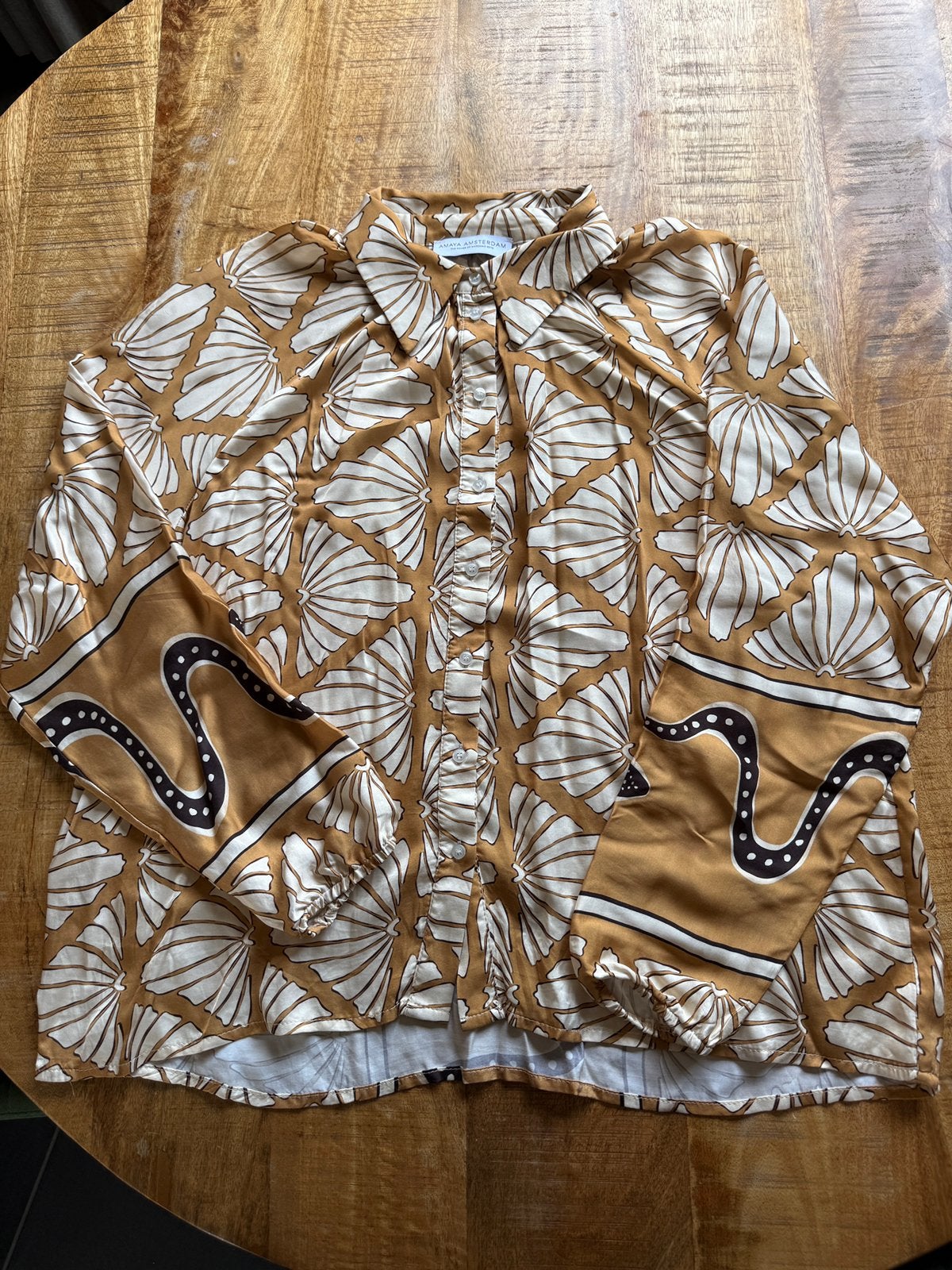 Blouse Amaya Amsterdam, Ophalen of Verzenden, Gedragen, Maat 38/40 (M)