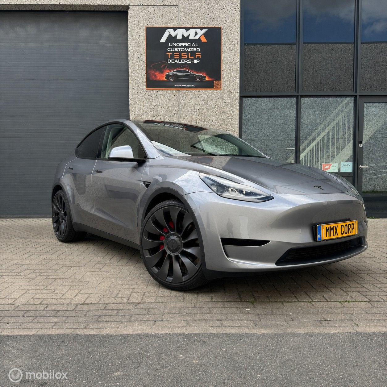 Tesla Model Y Performance + MMX PACK + IAP + 21", Auto's, Automaat, 514 km, Gebruikt, Zwart