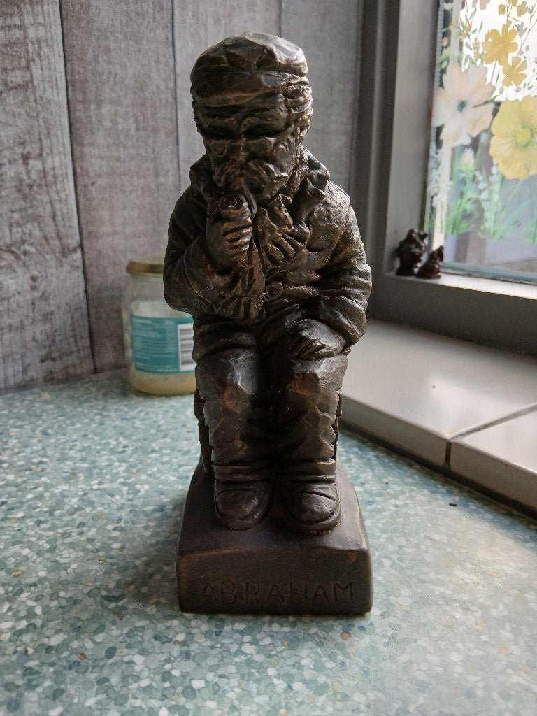 Abraham en Sara bronskleurig, Ophalen of Verzenden, Nieuw, Mens
