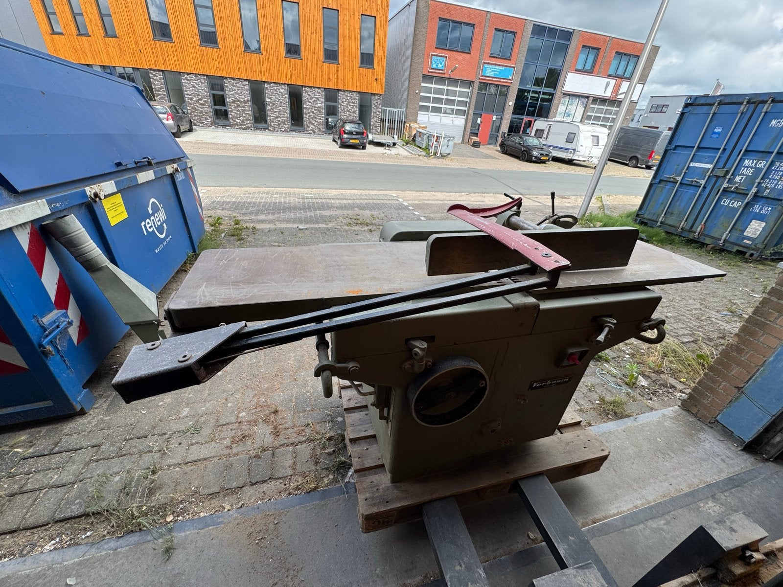 Verboom vlak- en vandiktebank, Ophalen, Gebruikt, 70 mm of meer, Overige typen