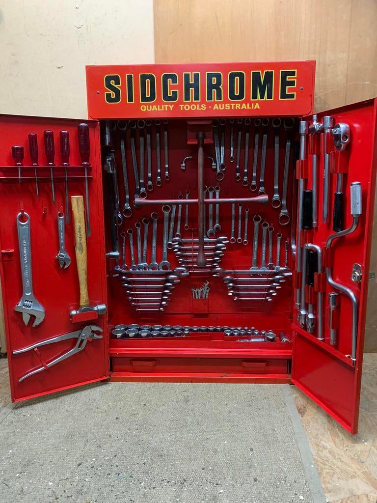SIDCHROME Wall Cabinet gereedschapskast uit 1972, Ophalen, Zo goed als nieuw