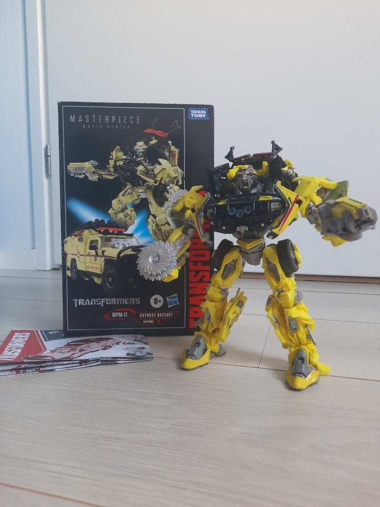 Transformers Masterpiece Movie Series MPM-11 Autobot Ratchet, Verzamelen, Overige generaties, Ophalen of Verzenden, Zo goed als nieuw