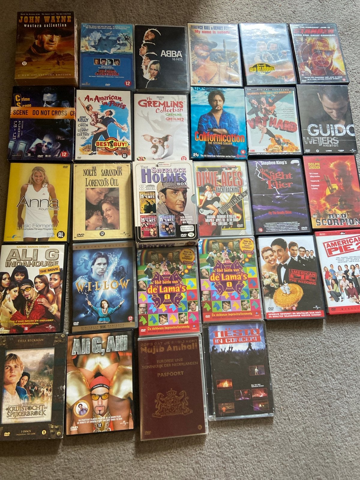 Grote collectie diverse DVD's - films en series, Nederlands, Ophalen of Verzenden, Vanaf 12 jaar, Inclusief doosje