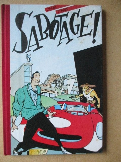 ad000603 sabotage hc, Eén stripboek, Ophalen, Gelezen