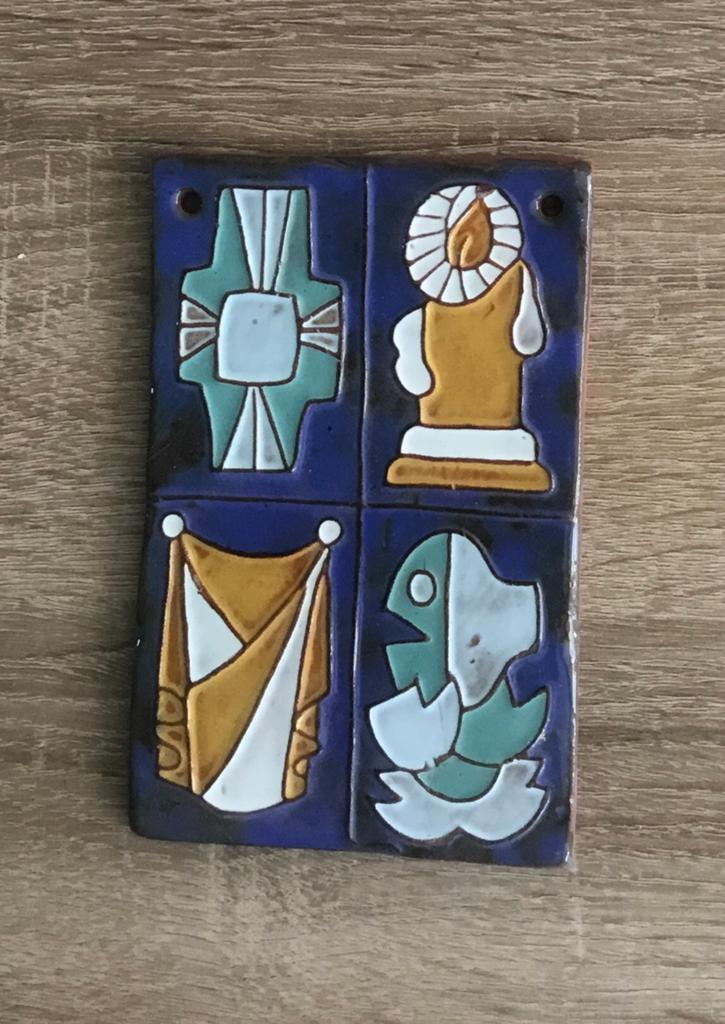 Tegeltje Henk Potters, Ophalen