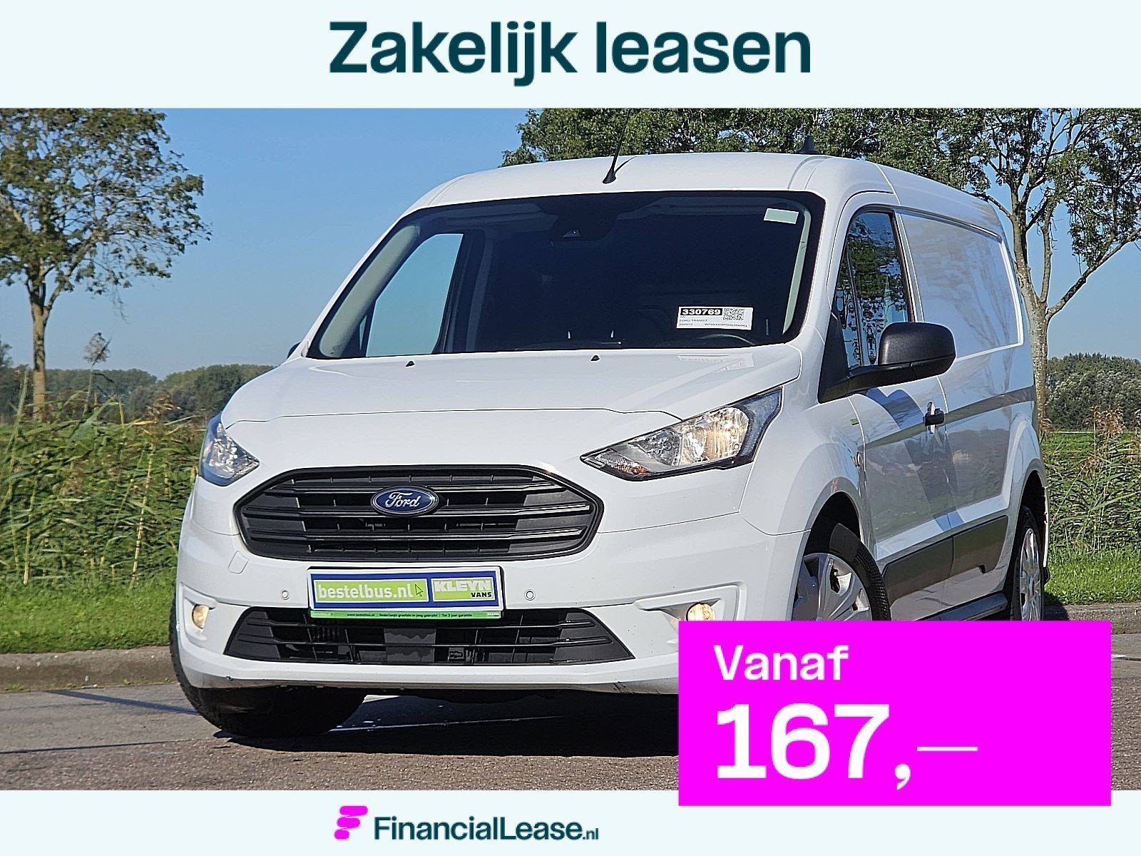 FORD TRANSIT l2 navi 120pk euro6, Voorwielaandrijving, Gebruikt, Euro 6, 4 cilinders