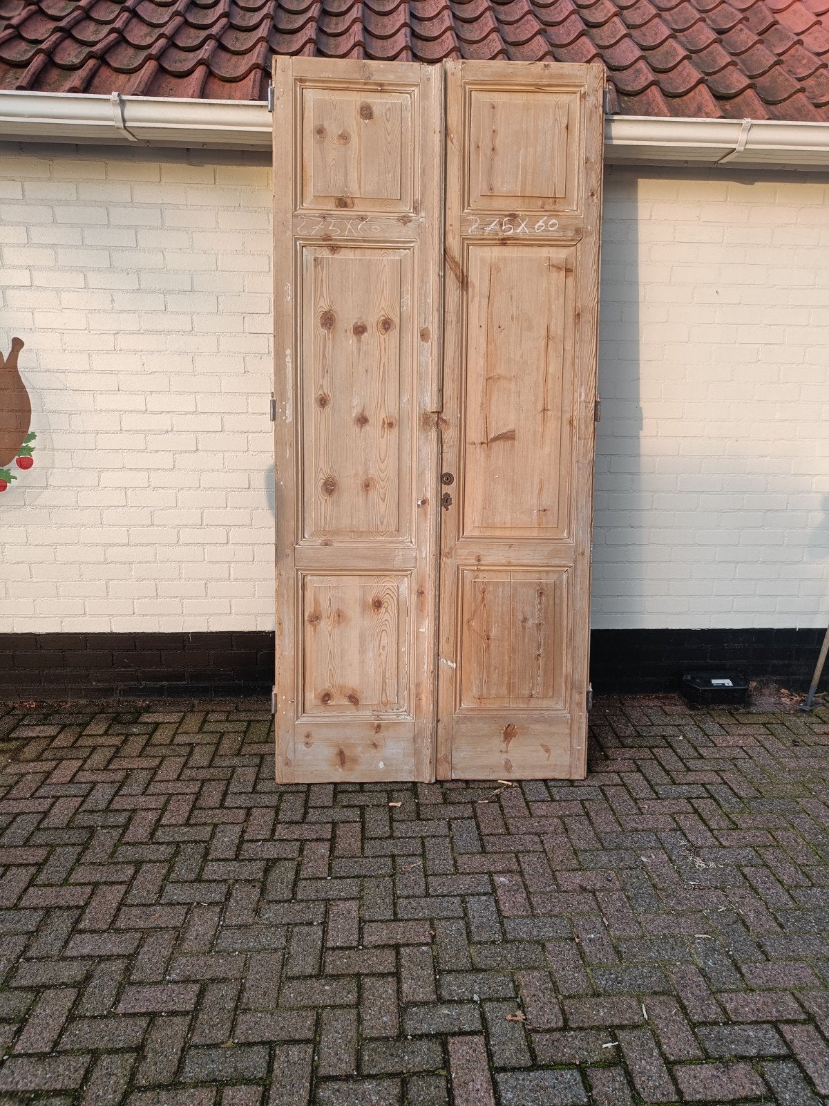 paneeldeuren kastdeuren oude deuren, Ophalen