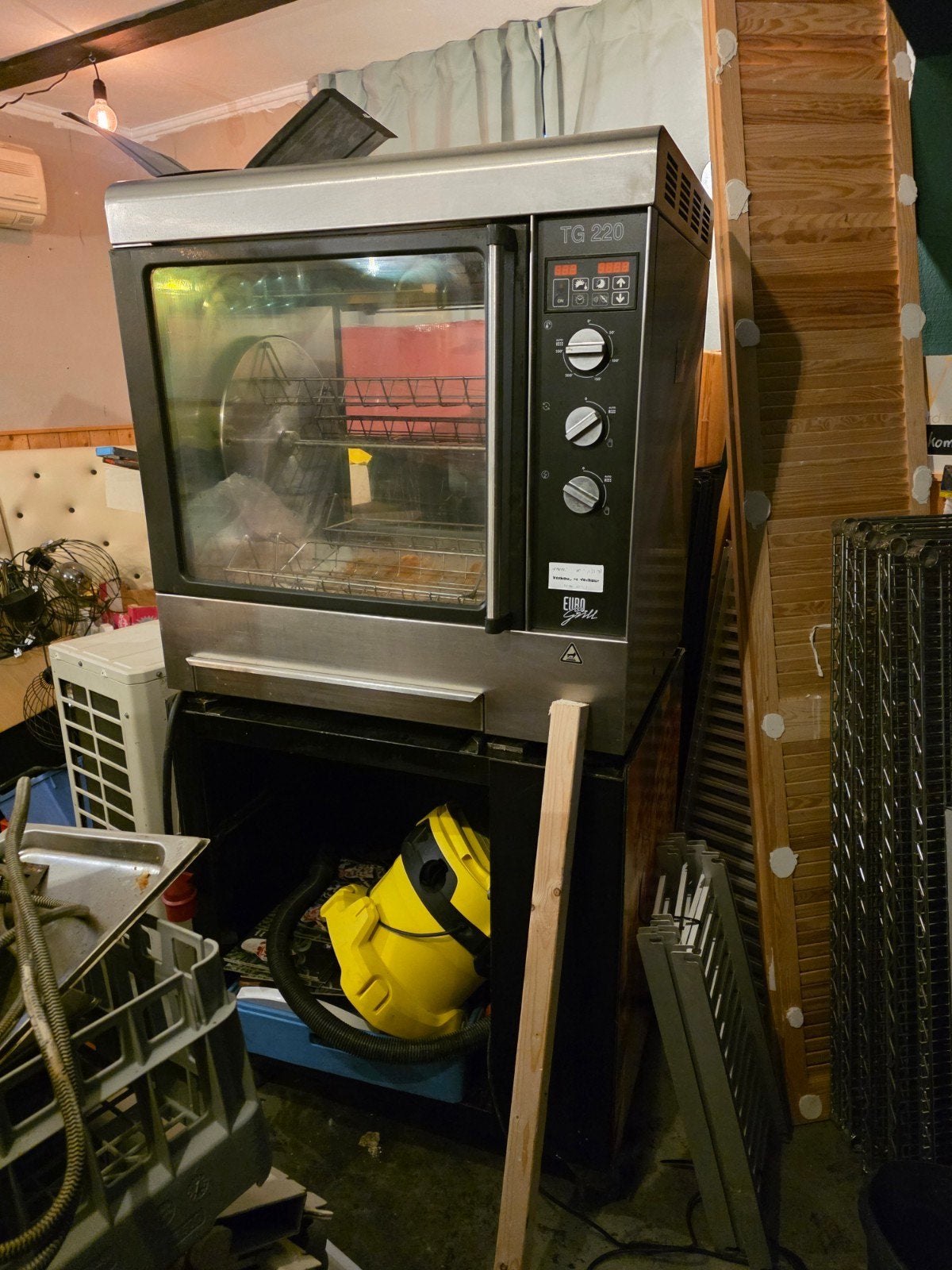 Professionele Horeca Rotisserie Oven TG 220, Ophalen, Gebruikt