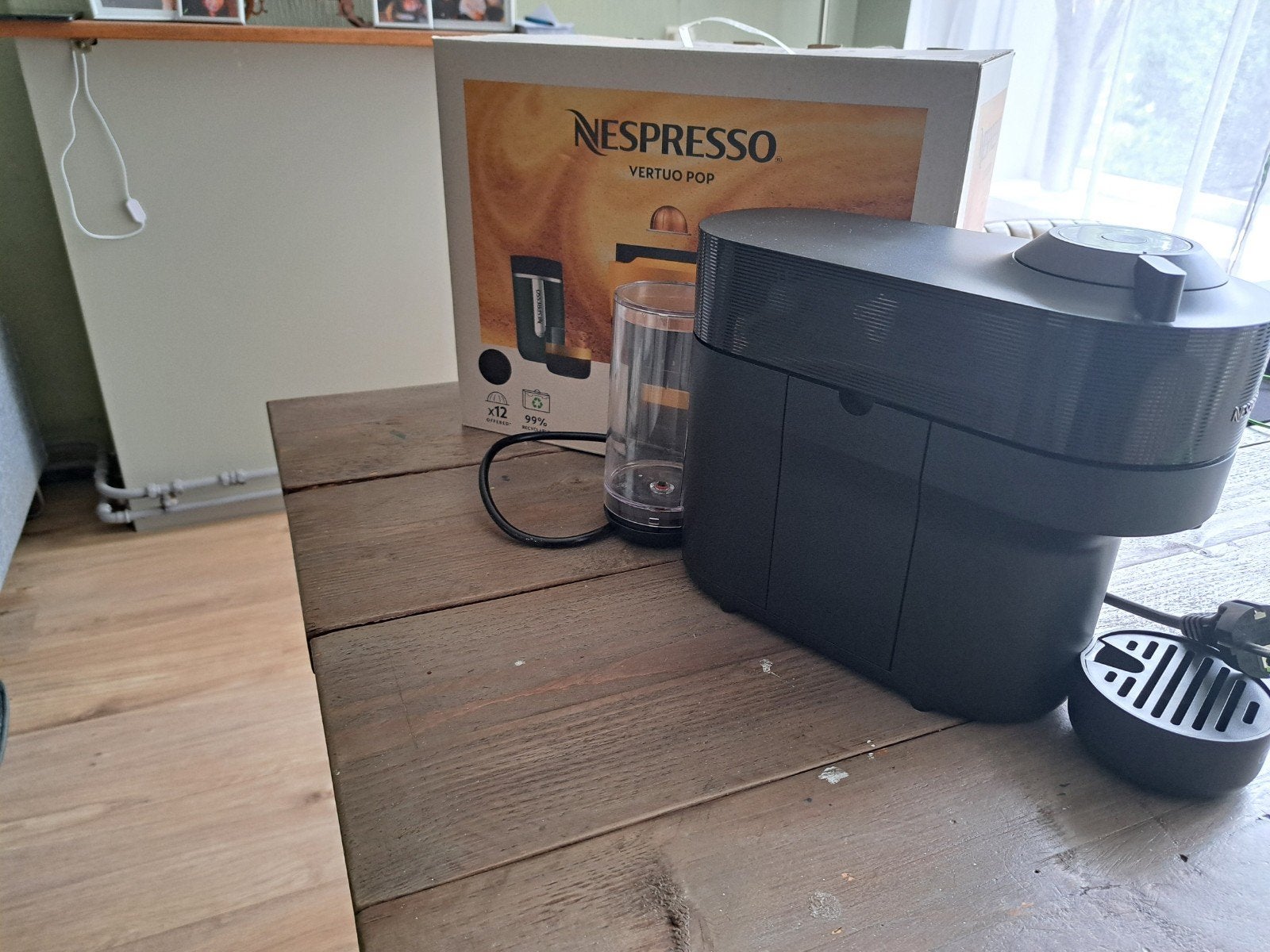 Nespresso vertuo pop, Ophalen of Verzenden, Nieuw, Minder dan 50 cm, Minder dan 50 cm