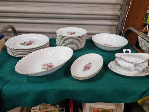 schalen terrine kaiser moosroze vintage, Ophalen of Verzenden, 'T Olde Gre-j, Info@toldegrej.nl, Endepoelstraat 20f Didam