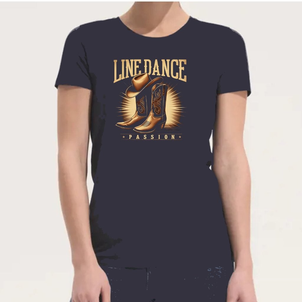 Line Dance Passion T-shirt, Kleding | Dames, Zwart, Maat 46/48 (XL) of groter, Nieuw, Ophalen of Verzenden