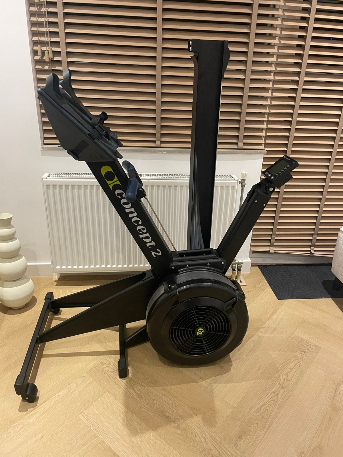 Concept2 Model E black Edison PM5  €900, Ophalen, Zo goed als nieuw