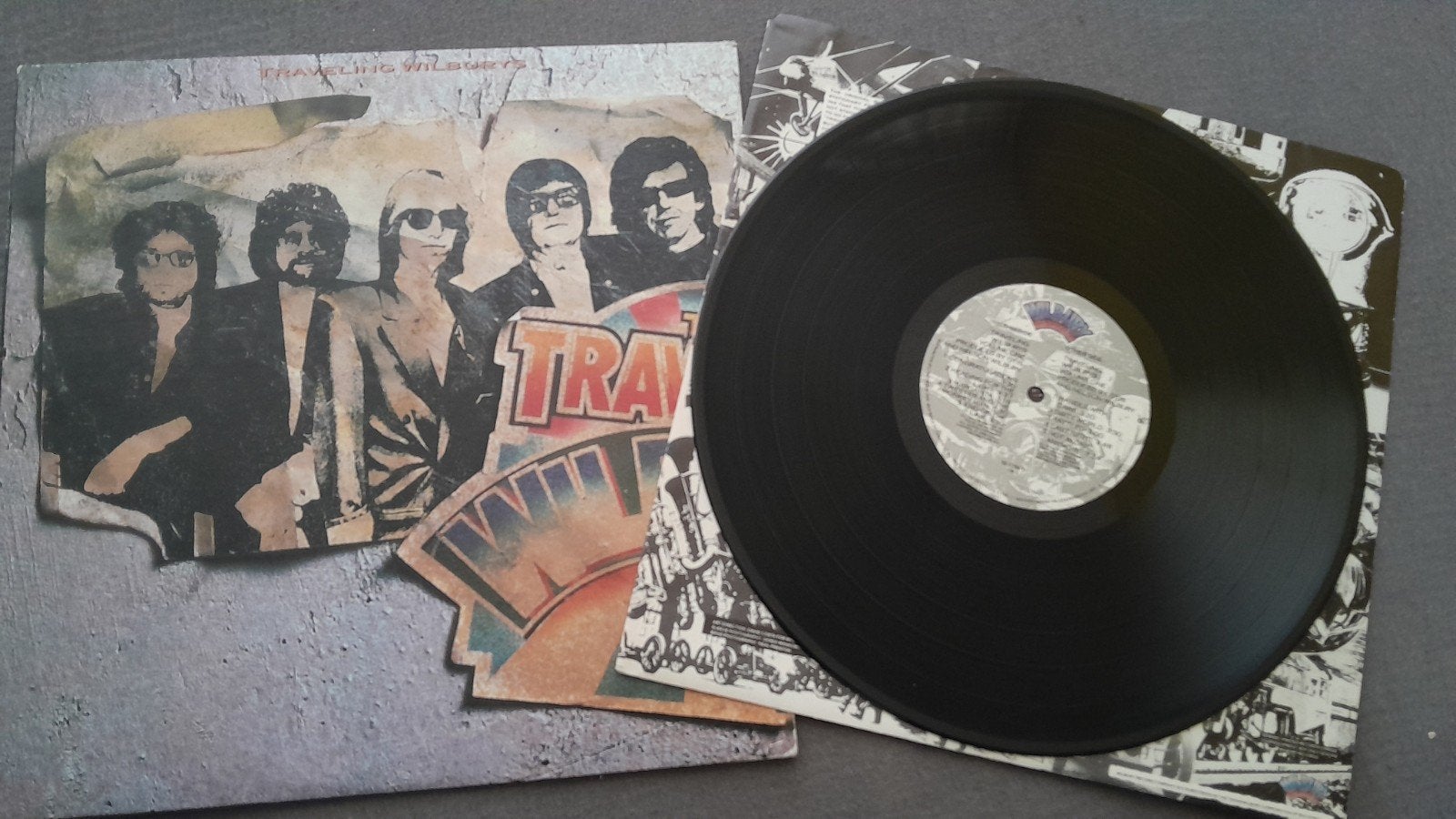 lp the travelling wilburys -the travelling wilburys, Ophalen of Verzenden, Gebruikt, 12 inch