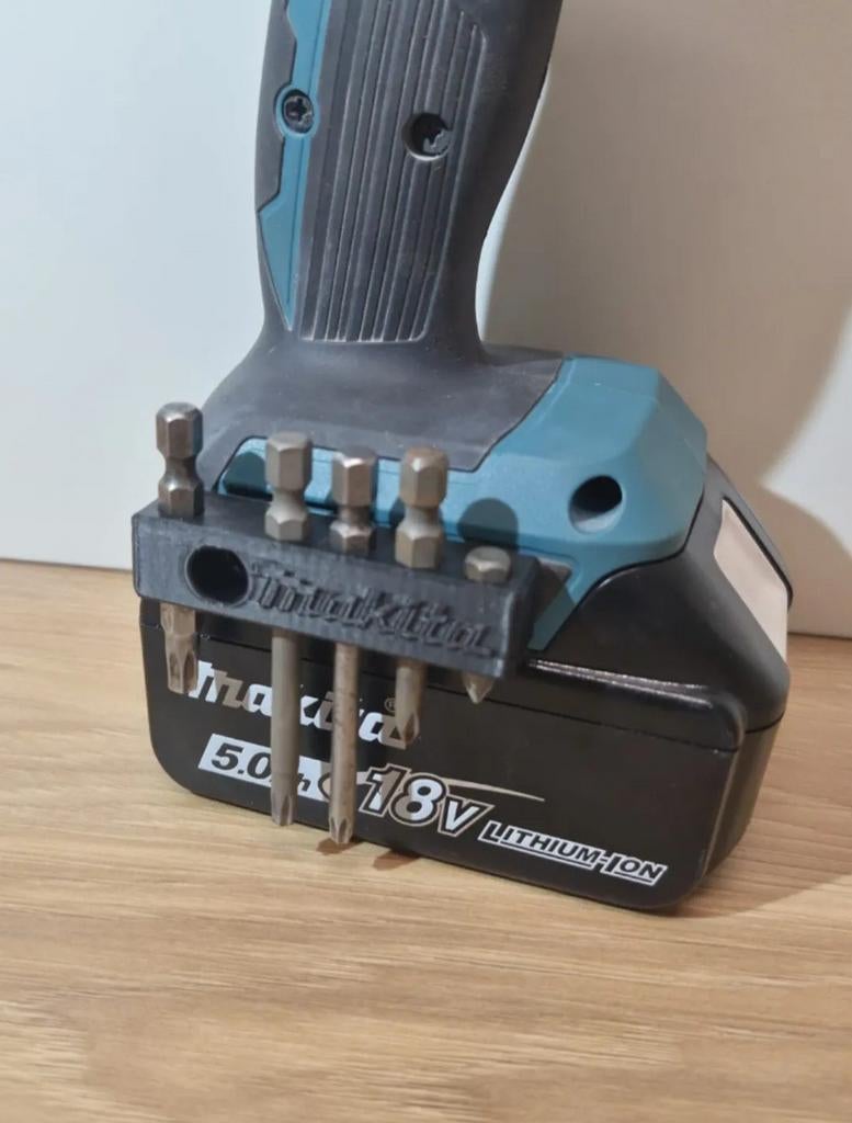 3D Geprinte Makita Bithouder - Rood, Wit of Zwart, Ophalen of Verzenden, Nieuw, Overige typen