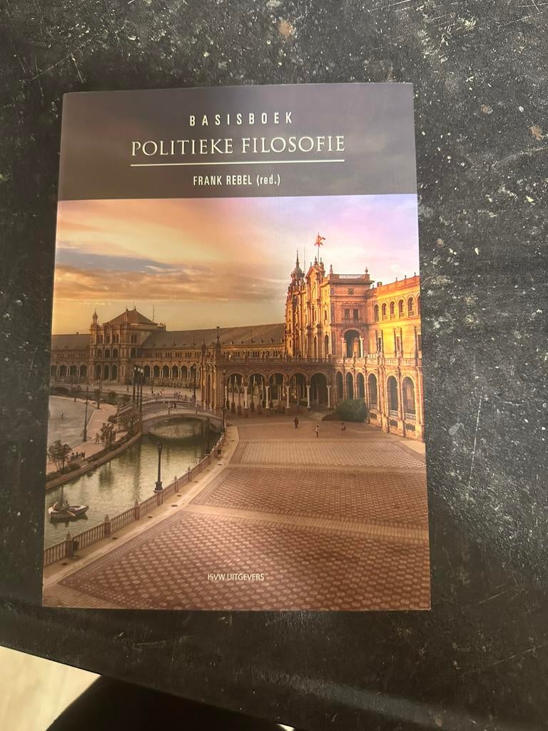 Frank Rebel - Basisboek politieke filosofie, Ophalen of Verzenden, Zo goed als nieuw, Frank Rebel