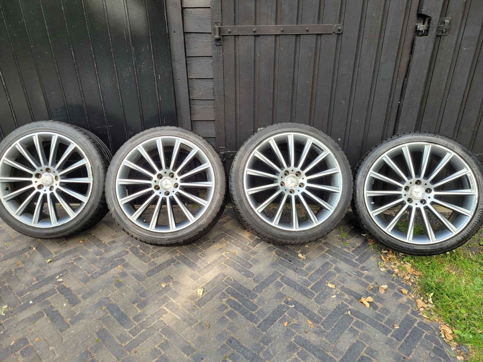 20 inch originele Mercedes velgen W222, Ophalen, Gebruikt, 275 mm, Banden en Velgen