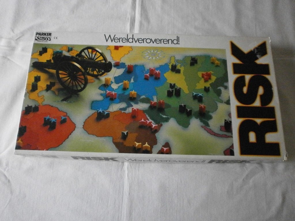 Risk, Vijf spelers of meer, Ophalen of Verzenden, Gebruikt, Parker