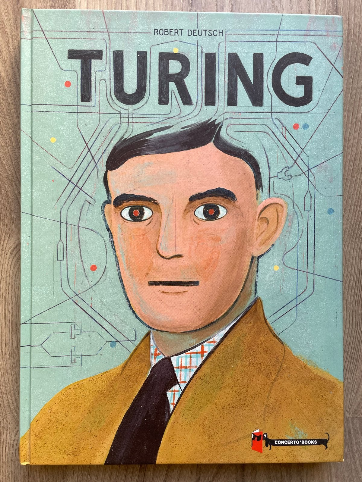 Turing - Robert Deutsch - Boek over Alan Turing, Ophalen of Verzenden, Zo goed als nieuw, Wetenschap
