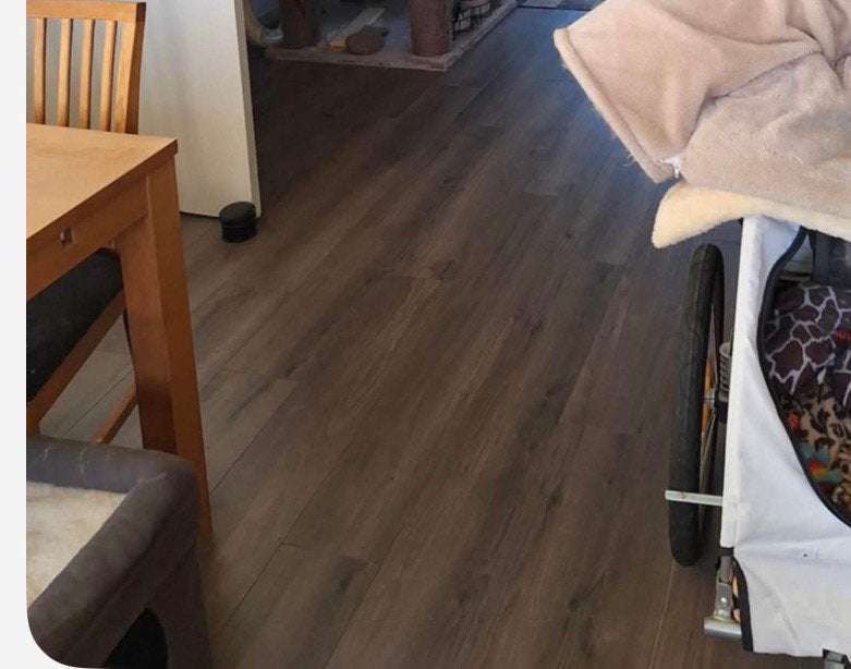 80 m² laminaat-, Ophalen, Zo goed als nieuw, 75 m² of meer, Laminaat