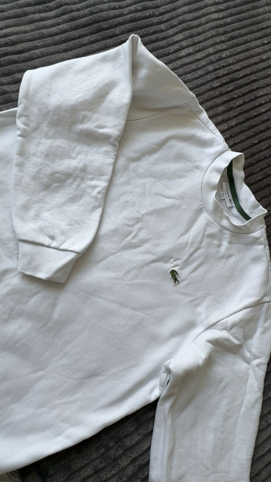 Lacoste Classic Fit sweater - Zo goed als nieuw, Kleding | Heren, Truien en Vesten, Ophalen of Verzenden, Zo goed als nieuw, Maat 48/50 (M)