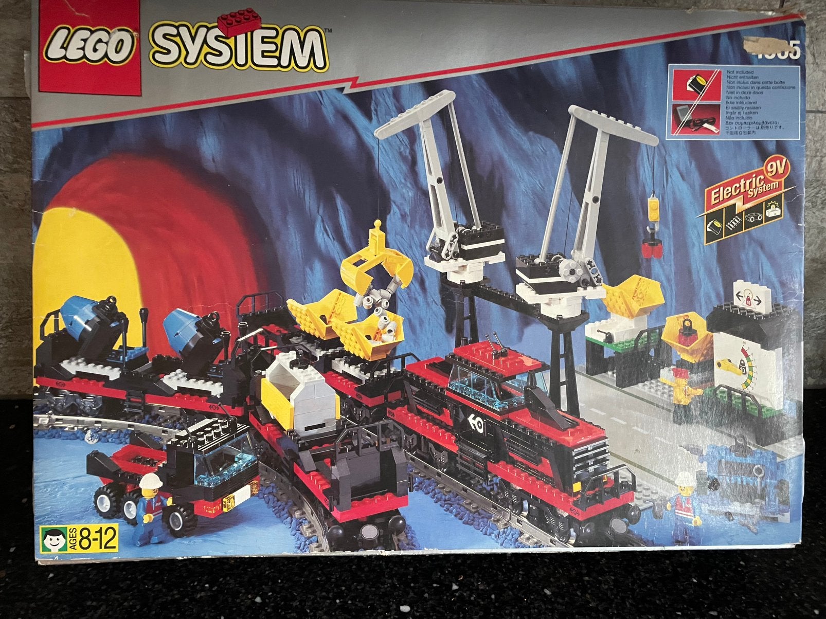 Lego Goederen trein - extra uitgebreid- 4565, Ophalen of Verzenden, Zo goed als nieuw