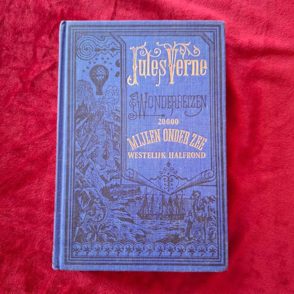 Jules Verne 20000 mijlen onder zee westelijk halfrond, Boeken, Ophalen of Verzenden, Gelezen